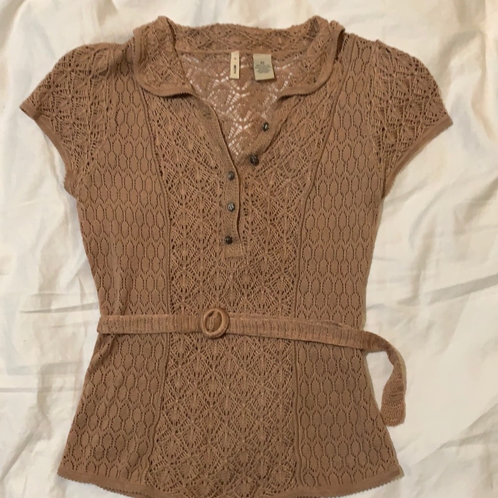 Vintage Anthropologie Moth top